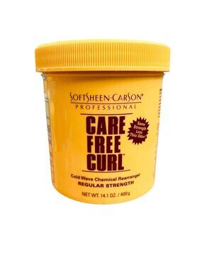 Softsheen Carson Care Free Curl Cold Wave Chemical Rearranger REGULAR Strength